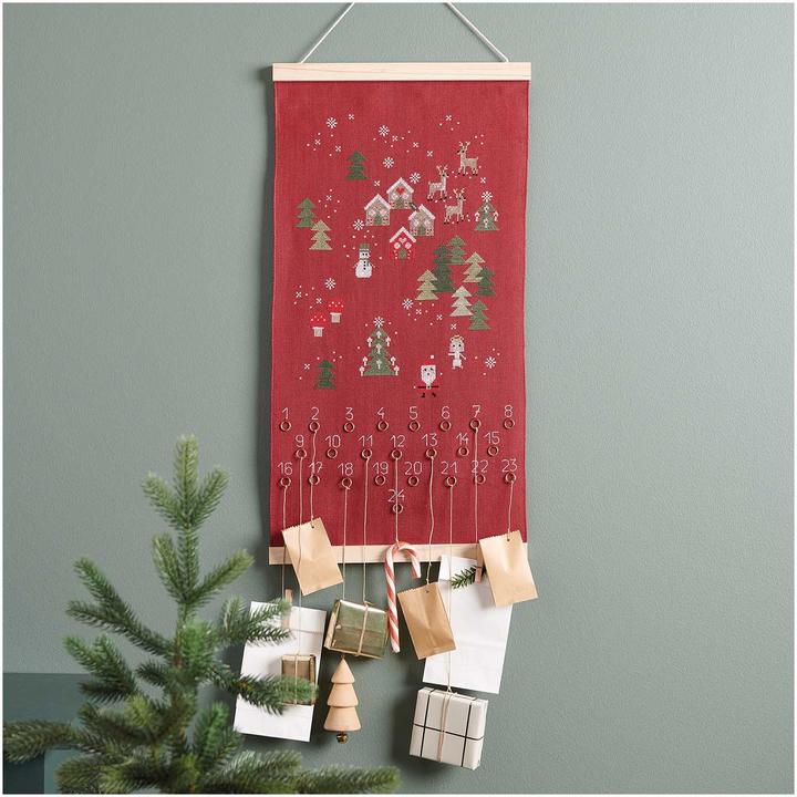 Produktbild Rico Design Stickpackung "Adventskalender"