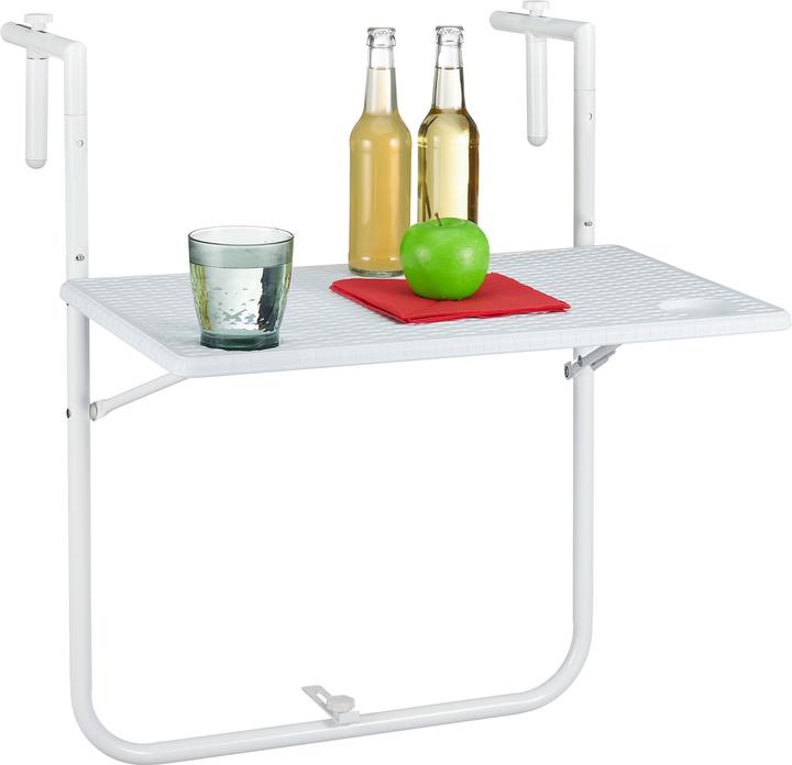 Immagine prodotto Relaxdays Tavolino balcone (60 cm)