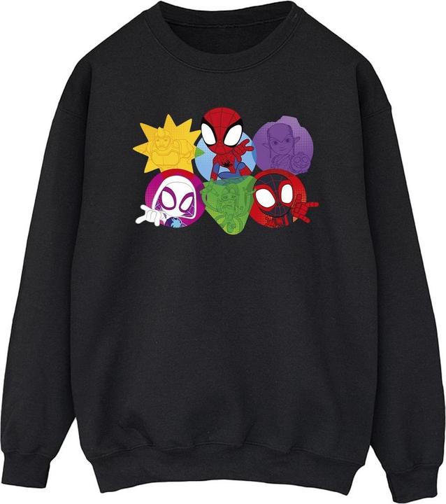 Produktbild Spidey And His Amazing Friends Faces Sweatshirt (4XL)
