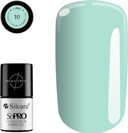 Image du produit Silcare Gel hybride SILCARE SoPro lakier hybrydowy 010 7g (Turquoise, Vernis à ongles effet gel)