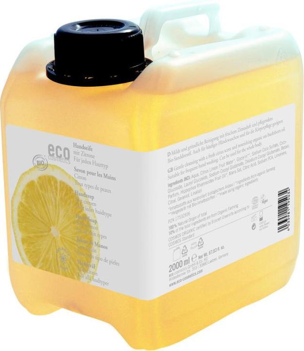 Eco Cosmetics ECO COSM. Fl. Handseife Zitr. 2l Nachfü (Flüssigseife, 2000 ml)