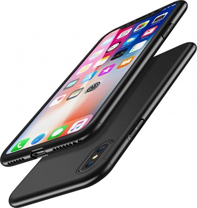 Immagine prodotto Floveme Custodia in vetro antiproiettile a 360 gradi per iPhone XS, protezione a 360 gradi (1 Pezzo/i, Apple iPhone XS)