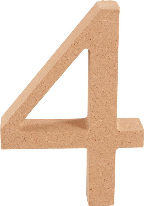 Actual product image VBS MDF figure, approx. H 8 cm, D 1.5 cm