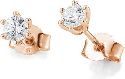 Image du produit Breuning Boucles d'oreilles 6 griffes (Or 750/18 K)