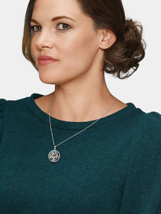 Immagine prodotto Engelsrufer Collana con cuore di fiore della vita (Argento 925, 50 cm)