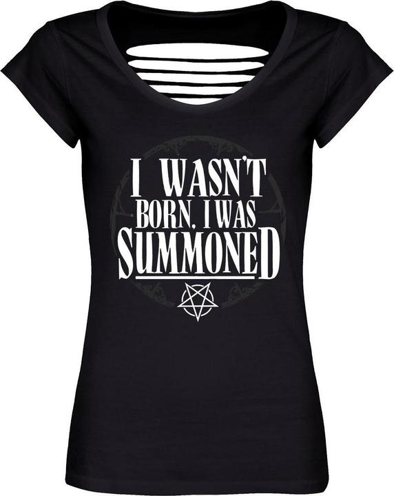 Actual product image Grindstore I Wasnt Born I Was Summoned Tshirt (L)