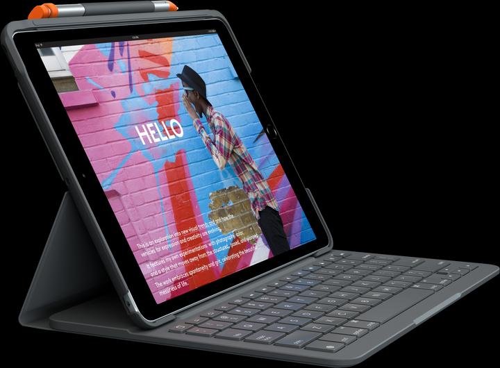 Logitech folio mince (CH, iPad 2019 (7e gène), iPad 2020 (8. Gen), iPad 2021 (9e génération))