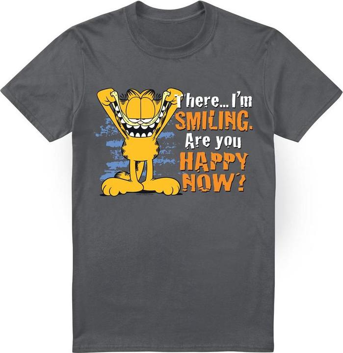 Immagine prodotto Garfield Smiling Maglietta Uomo (4XL)