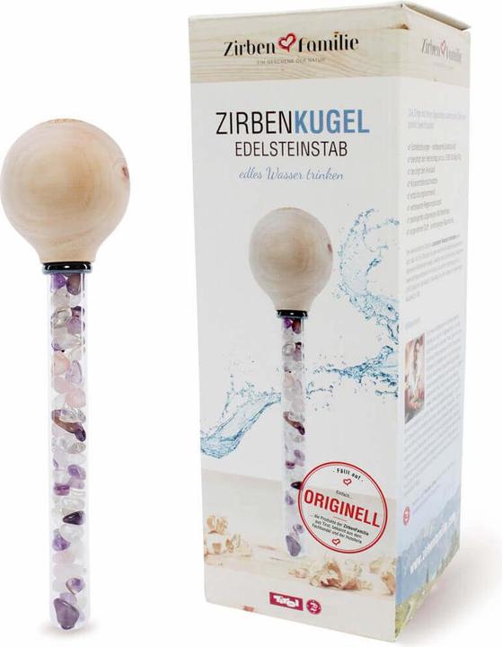 Produktbild ZirbenFamilie ZirbenKugel Edelsteinstab