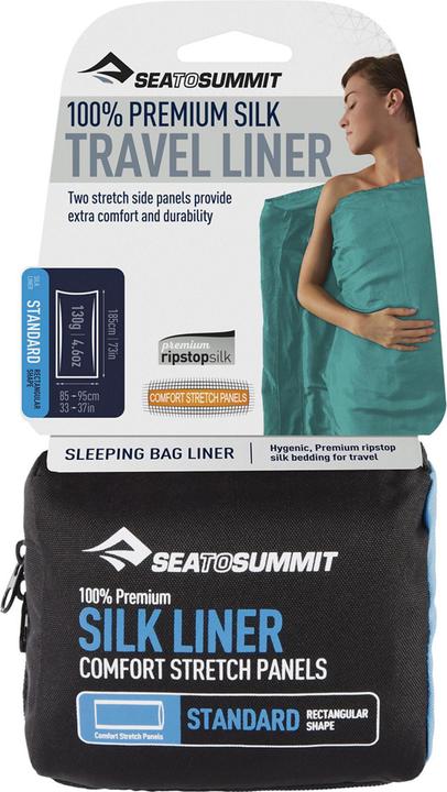 Image du produit Sea To Summit Premium Silk Travel Liner Traveller (225 cm)