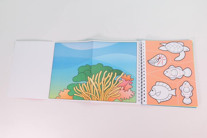 Produktbild Loewe Wir basteln! XXL - Die schönsten Motive zum Malen, Ausschneiden und Kleben (blau)