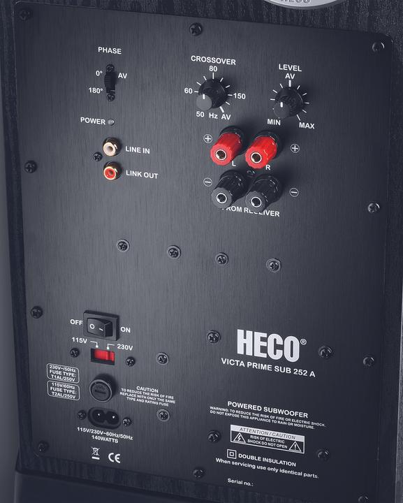 Produktbild Heco Victa Prime SUB 252A (1 Stk., 200 W)