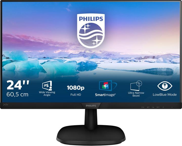 Actual product image Philips 243V7QSB/00 (1920 x 1080 pixels, 23.80")