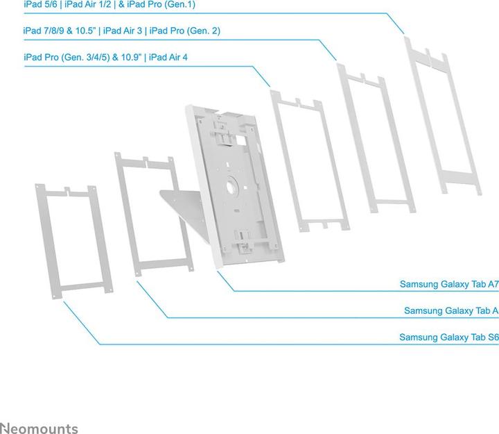 Immagine prodotto Neomounts Supporto da tavolo/a parete per tablet