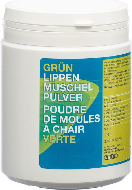 Produktbild Phytomed Grünlippmuschelpulver (1 Stück, Pulver, 500 g)