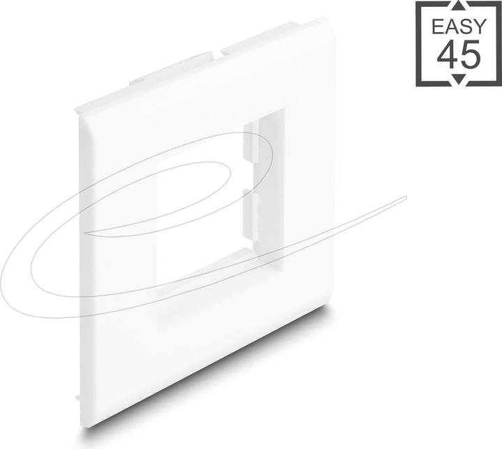 Image du produit Delock Support de module Easy 45 pour canal de montage d'appareils 85 x 80 mm