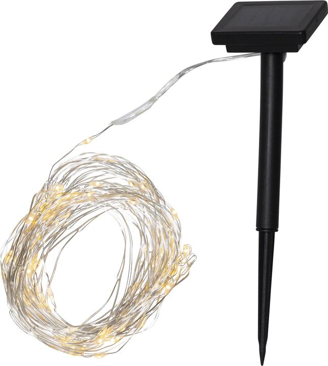 Star Trading Catena leggera SOLAR DEW DROP DROP argento trasparente (19.90 m)