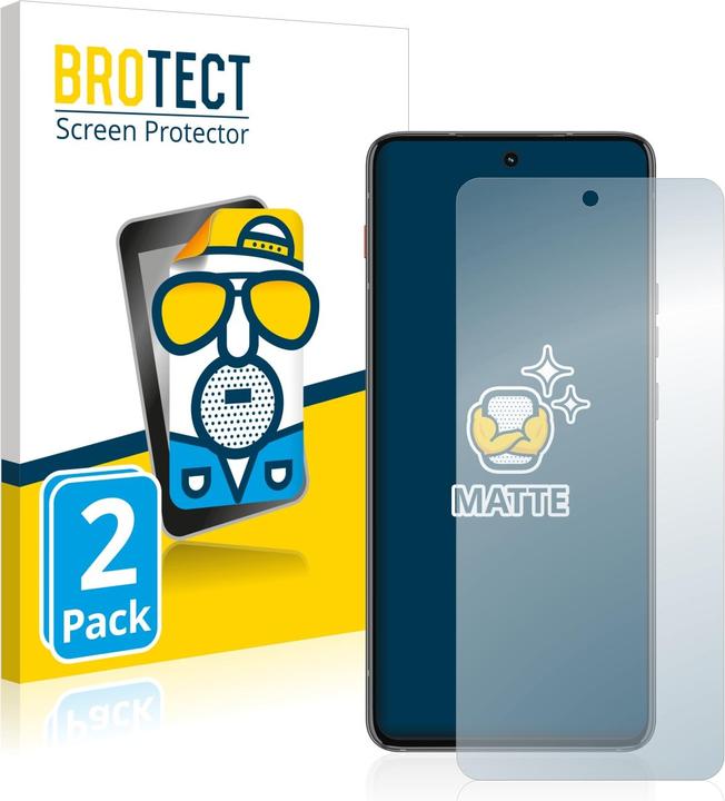 Productafbeelding BROTECT Antireflecterende schermbeschermer mat (2 Stuk, Motorola ThinkPhone)