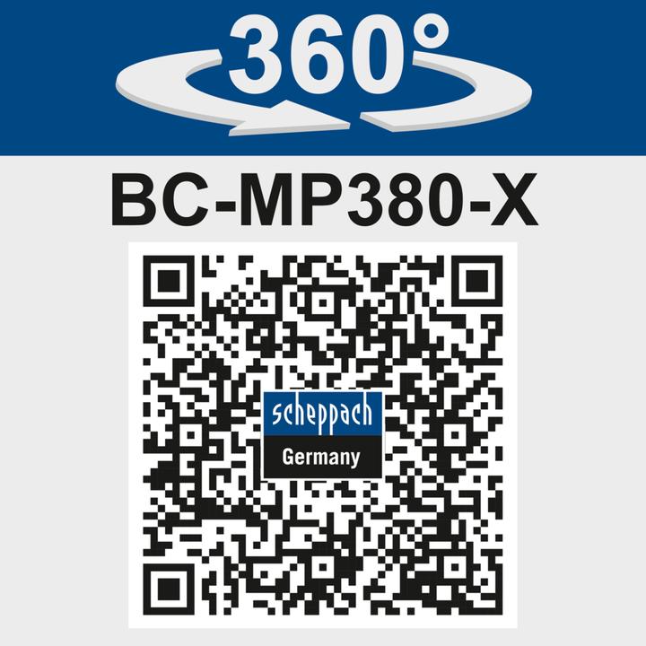 Productafbeelding Scheppach BC-MP380-X (Oplaadbare batterij)