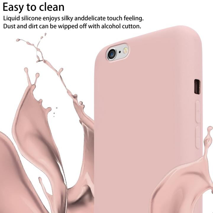 Actual product image Cadorabo TPU Cover Mobile Phone Chain Liquid (Apple iPhone 6 Plus)