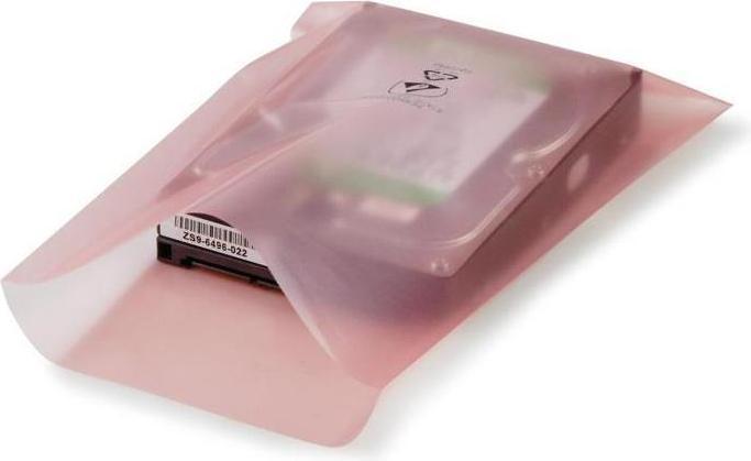 Produktbild Transpak Flachbeutel antistatisch Masse 300x400mm Stärke 100µ rosa aminfreies LDPE /Krt. (100 Stück)
