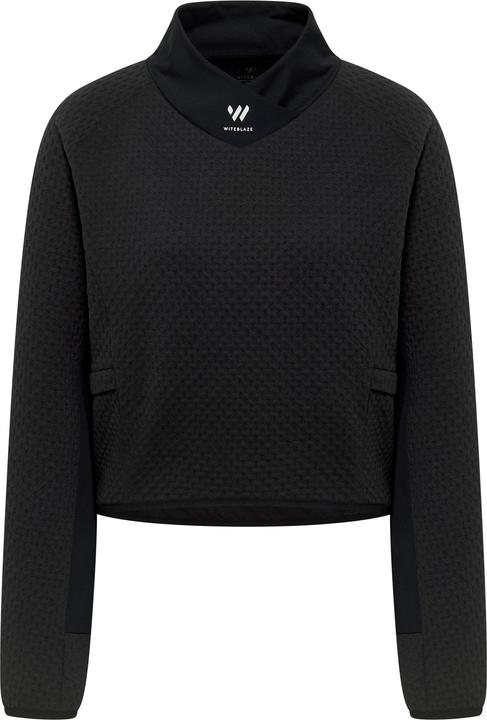 Actual product image Witeblaze FAROD Ladies fleece pullover, black M (M)