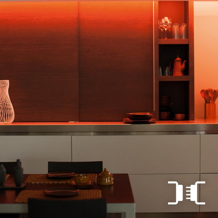 Image du produit Philips Hue Lightstrip Plus (RGBW, 200 cm, Intérieur)