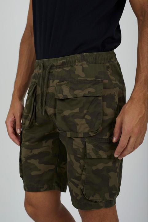 Actual product image Brave Soul Mens Military Camo Cargo Shorts (L)