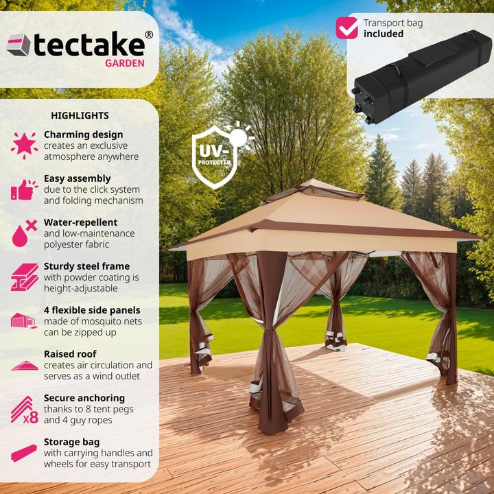 Actual product image tectake Carabobo (364 cm, 364 cm)