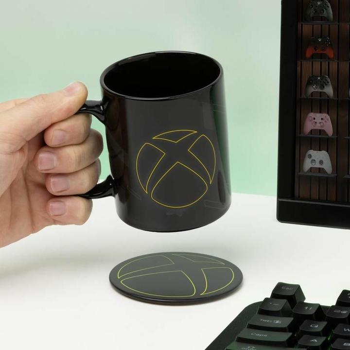 Actual product image Paladone Products Paladone Xbox Mug and Metal Coaster (300 ml, 1 x)
