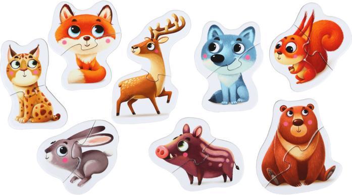 Immagine prodotto Puzzlika puzzle "Animali di montagna (8 pezzi)