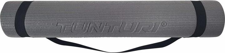 Produktbild Tunturi PVC Yogamatte 4 mm Rutschfest Anthrazit mit Mandala Aufdruck (4 mm)