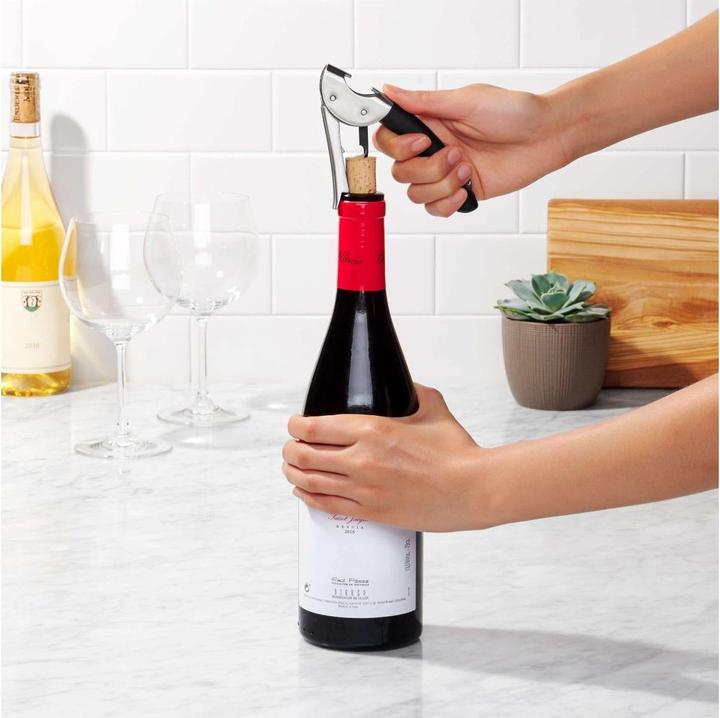 Produktbild OXO Doppelhebel-Kellnerkorkenzieher (Kellnermesser)