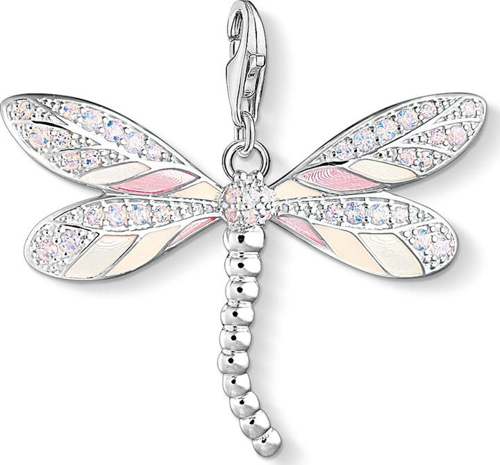 Produktbild Thomas Sabo Charm-Anhänger Libelle (Silber, Glas)