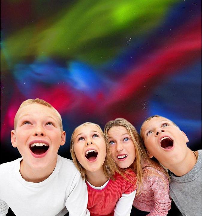 Actual product image Brainstorm Aurora Northern Lights Projector & Night Light
