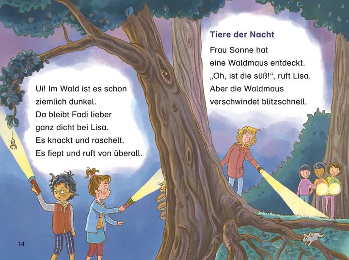 Produktbild Duden Leseprofi – Die geheimnisvolle Nachtwanderung, 1. Klasse (Deutsch, Alexandra Fischer-Hunold, 2021)