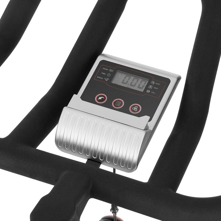 Produktbild Gymrex Heimtrainer Hometrainer Fahrrad Indoor Cycle 20 kg Schwungmasse bis 120 kg