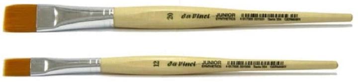 Actual product image da Vinci Brush Junior Synthetics Series 304 flat size 10 (10 mm)