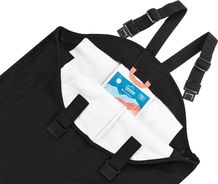 Image du produit Normani Pantalon de pluie pour enfants avec bretelles "Skjolden" - 9251 (110)