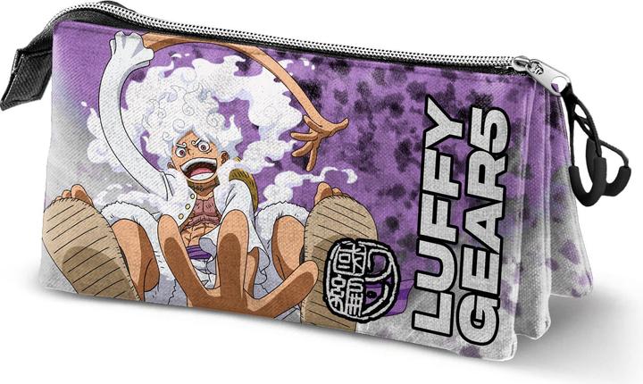 Actual product image Karactermania Triple Pencil Case Luffy Gear 5