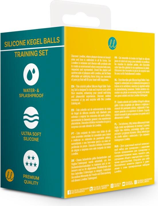 Produktbild Shots Silicone Kegel Balls Training Set - Carambola