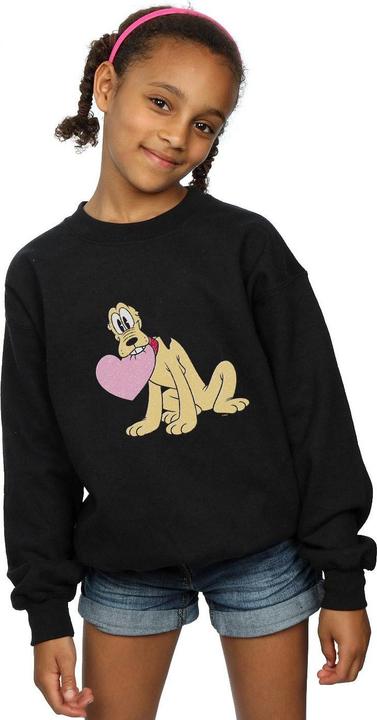 Immagine prodotto Disney Pluto Love Heart Felpa Ragazze (140, 146)