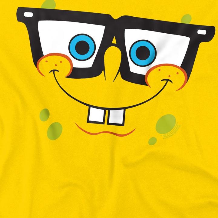 Image du produit Spongebob Squarepants - T-shirt NERD - Homme (S)