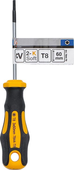 Produktbild BGS Schraubendreher T-Profil (für Torx) T8 Klingenlänge 60 mm (T-profil)