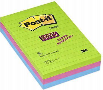 Produktbild Post-it Super Sticky (102 x 152 mm)