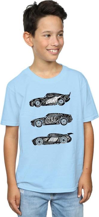 Image du produit Disney - T-shirt CARS TEXT RACERS - Garçon (152, 158)