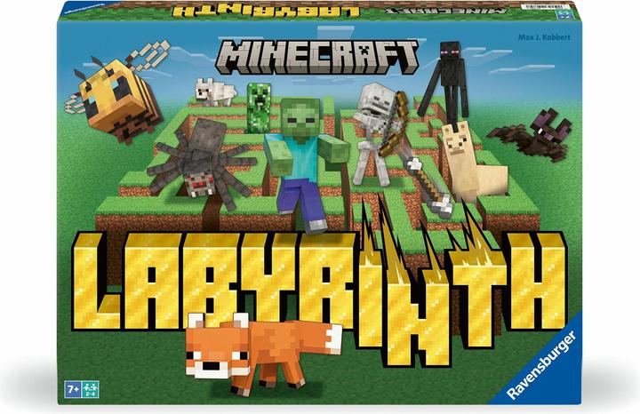 Image du produit Ravensburger 24684 - Minecraft Labyrinth - Le jeu classique pour 2-4 joueurs à partir de 7 ans avec (Multilingue)