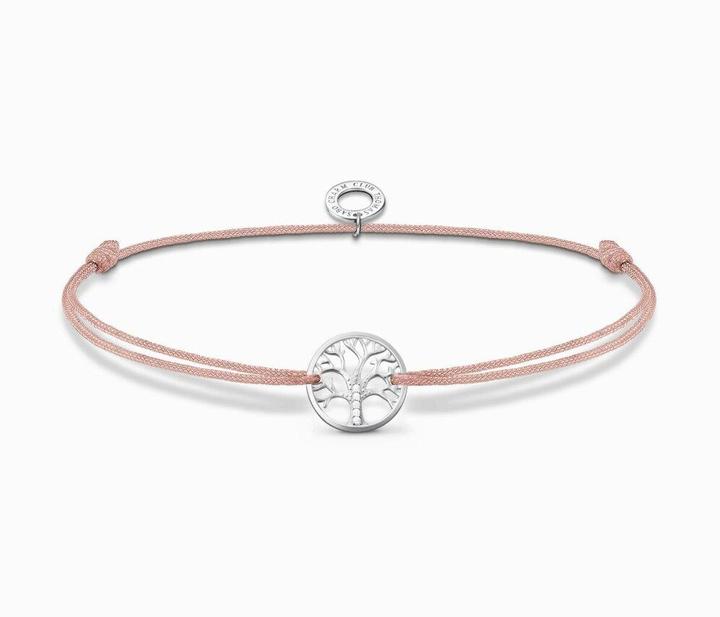 Immagine prodotto Thomas Sabo Bracciale albero dell'amore (20 cm, Argento 925, Perlon/Nylon)