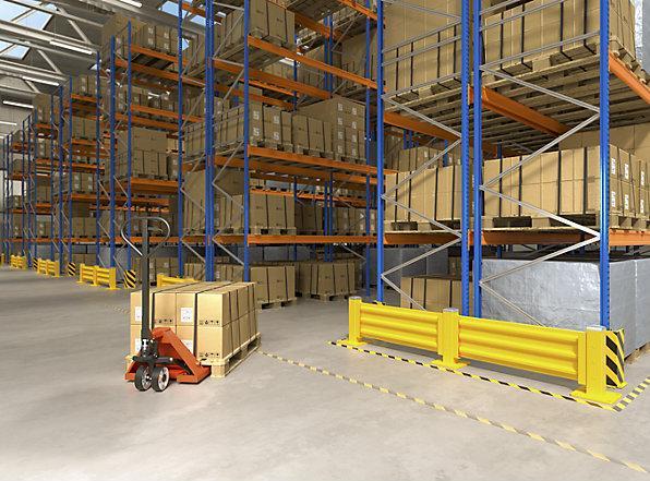 Image du produit eurokraft pro Rayonnage à palettes, rayonnage additionnel, h x l x p 3365 x 2800 x 1100 mm.