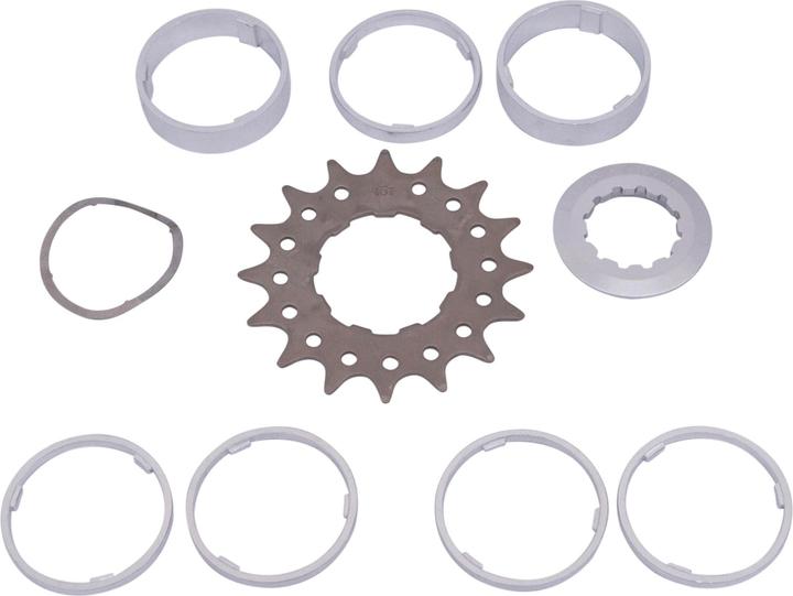 Immagine prodotto Bike-Parts Set di anelli distanziatori per pignoni a velocità singola (1-velocità)